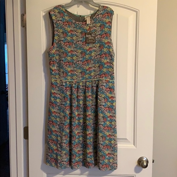 Matilda Jane women’s dress, sleeveless, floral patter - Picture 1 of 3